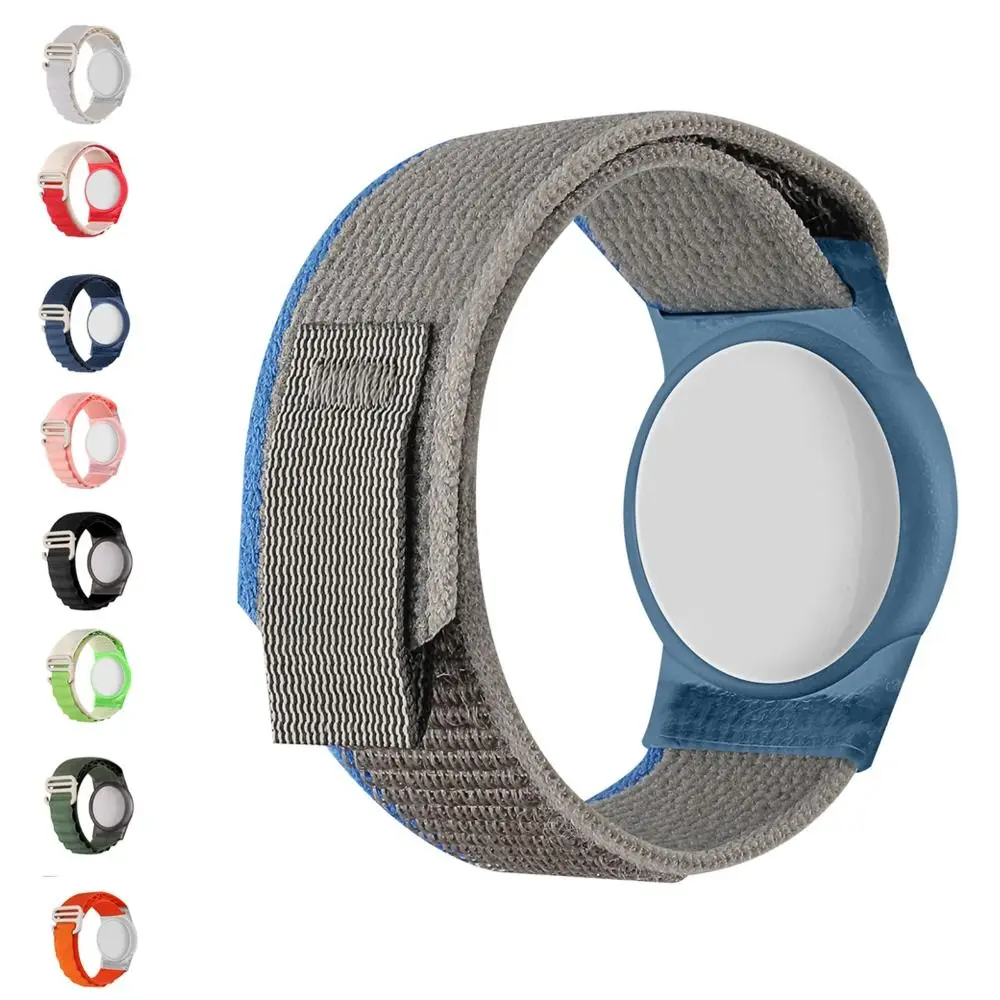 조절식 TPU 보호 케이스, 다채로운 분실 방지 트래커 거치대, 신축성 있는 경량 손목 밴드, AirTag Elder