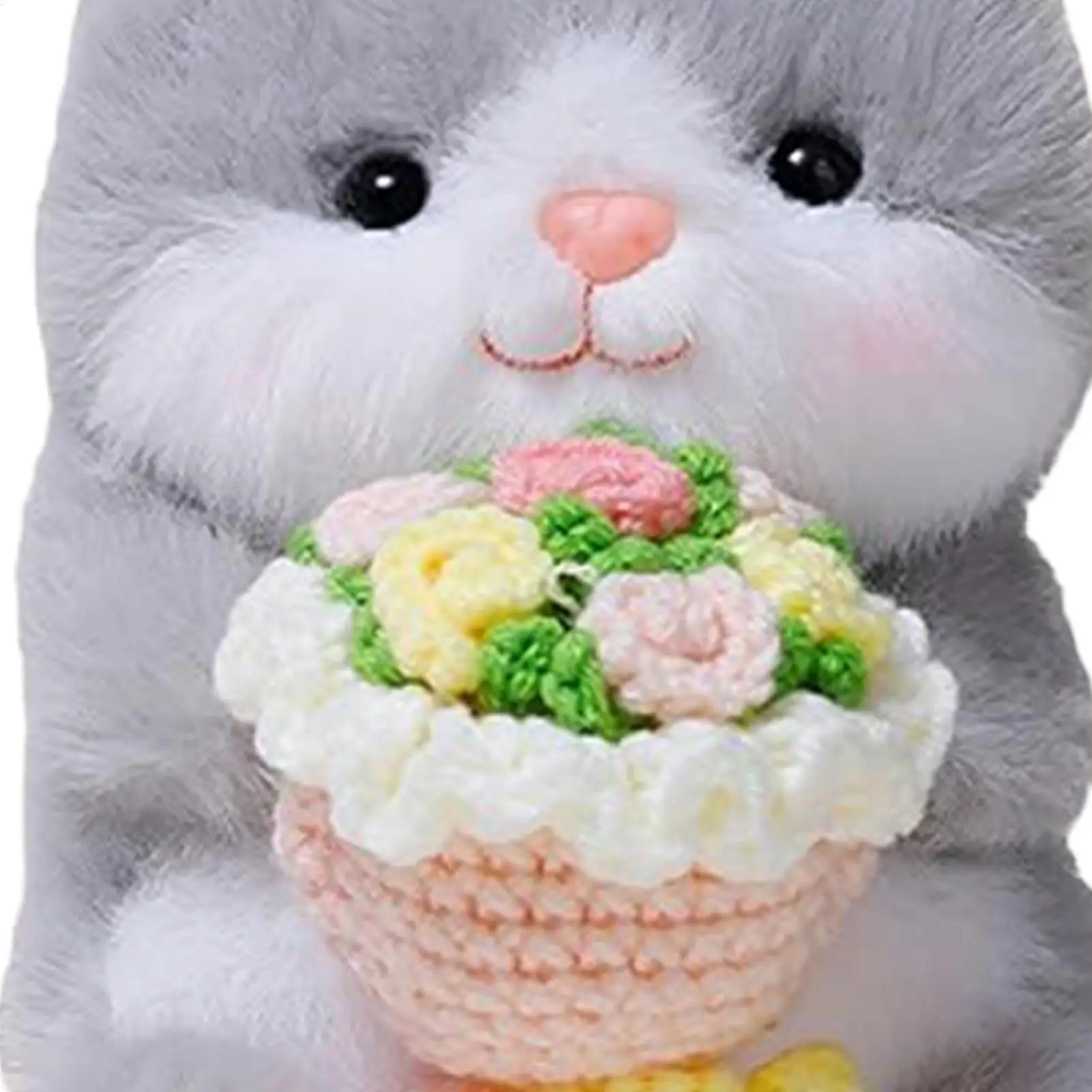 

Stuffed Animals Cute Doll With Buoquet Valentines Day Plush Animals For Girlfriend Wife Girls Mother Wedding Valentines Day