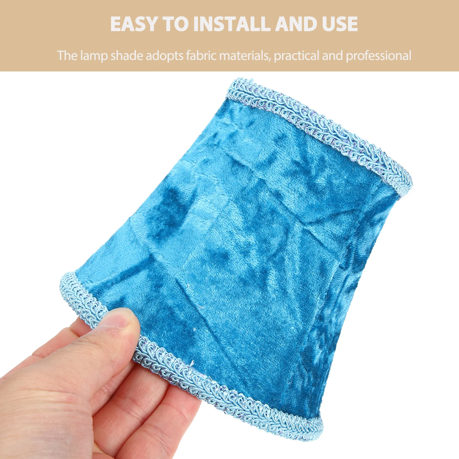 

Fabric Floor Desk Table Lamp Shade European Style Light Cover Softens Light Retro Vintage Lampshade for Bedroom Living Room