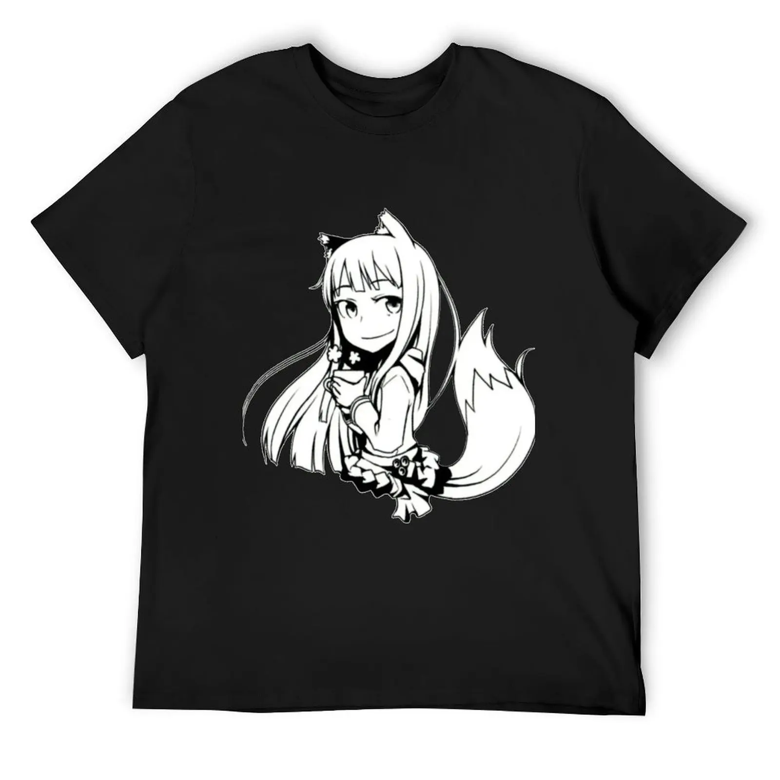 

Horo Spice and Wolf T-Shirt designer shirts anime clothes plain blacks mens graphic t-shirts hip hop