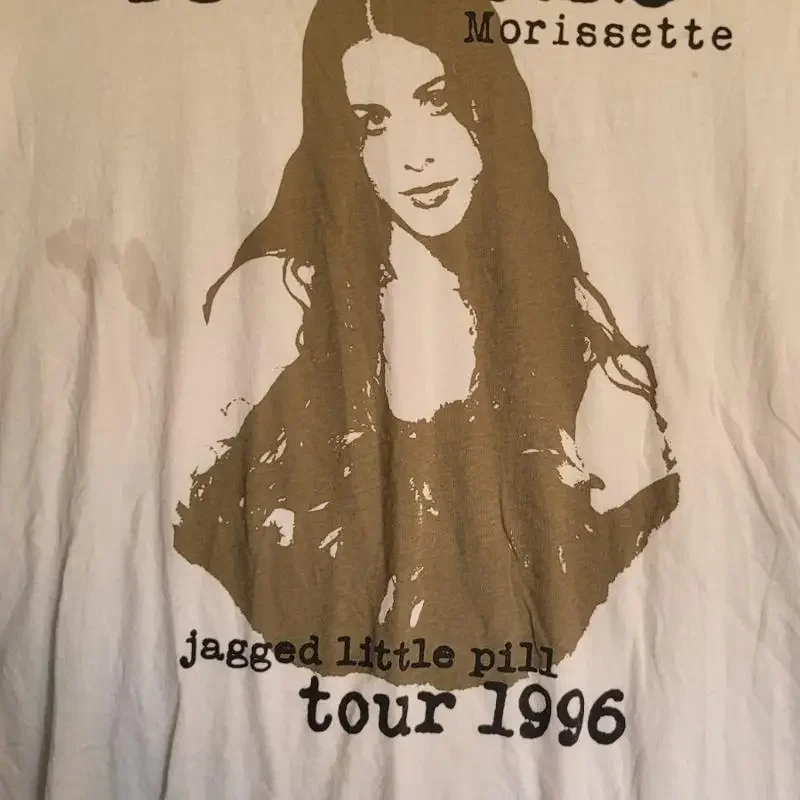 Music Tour 1996 Alanis Morissette Jugged Little Pill T Shirt XXL
