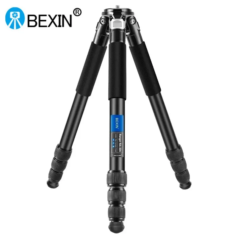 BEXIN RA334 Professional Aluminum Alloy Tripod Outdoor Photography Bracket for Canon Nikon Sony Fuji Olympus Digital SLR Camera