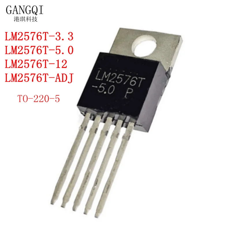 10Pcs Lm2576T-5.0 T…