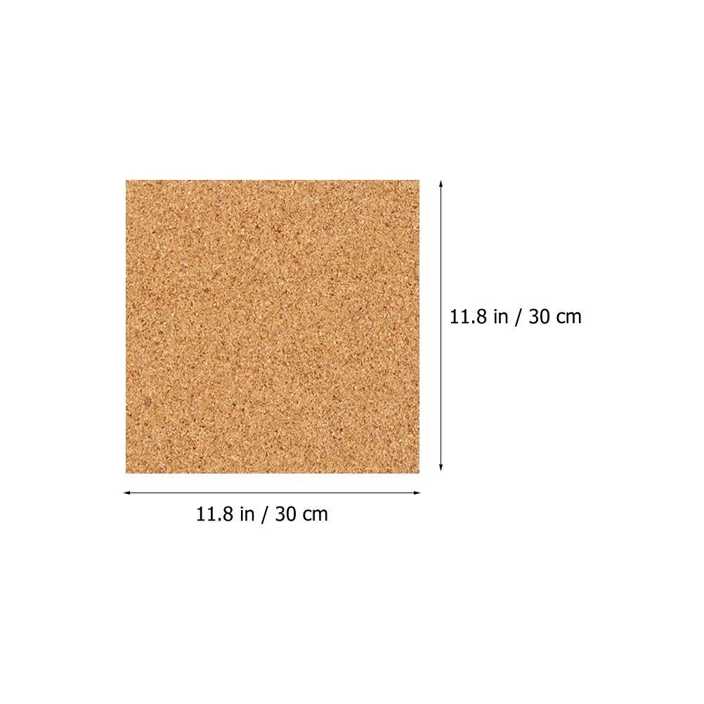 2Pcs Cork Message Board High-Grade Wood Multi-Function Wall Bulletin Board for Photo Display and Home Office Decoration