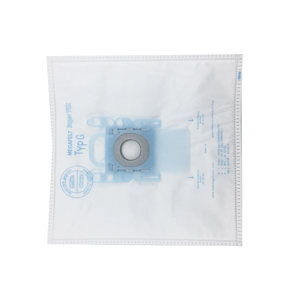 20 Pack Dust Bags for Bosch Vacuum Cleaner Type G Series BSG6 BSG7 BSGL 3126 Vacuum Cleaner Spare Parts Accessories