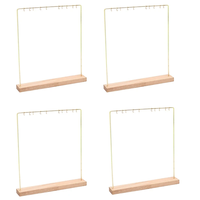 4X Fashion Jewelry Display Rack Stand Holder Earrings Hanging Organizer Showcase