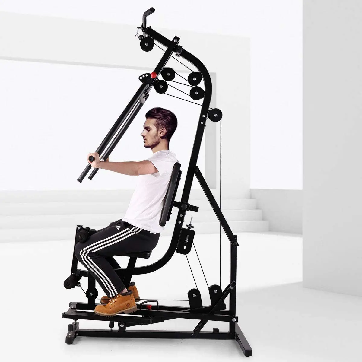 Jemy Smith Machine Commercial Multi Functional Body Building Strength Machine For Home Gym