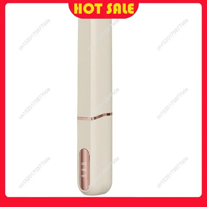 

Hot Deal-Cordless Portable Straightening Brush Mini Straightening Brush Negative Hot Comb Hair Straightener For Women