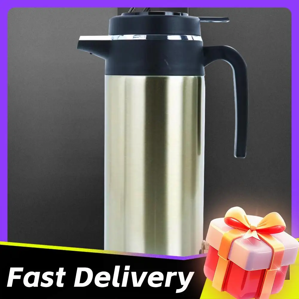 

Автомобильный чайник 1200 мл, портативный водонагреватель большой емкости, 12/24 В, герметичный, с автоматическим отключением, быстрое нагревание для путешествий и дома