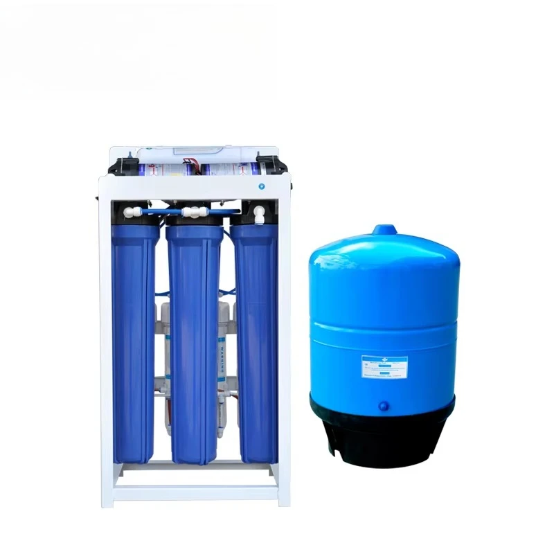 200G/400G large capacity customer RO water purifier reverse osmosis water system frame self-punching machine household drinking