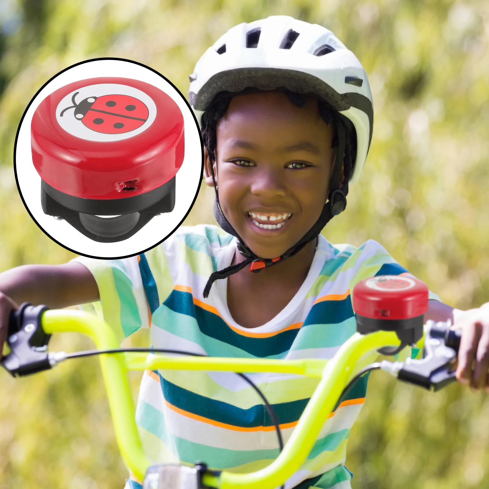 

Kids Bike Bell Bicycle Ring Cartoon Accessories Loud Tone Safe Route Durable ABS AntiRust LongUse Bikes Childrensbikebell
