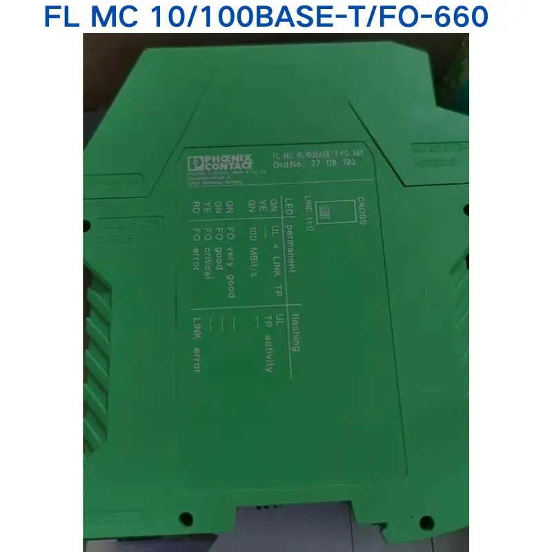 Brand New for PHOENIX modular FL MC 10/100BASE-T/FO-660  2708193 1 piece