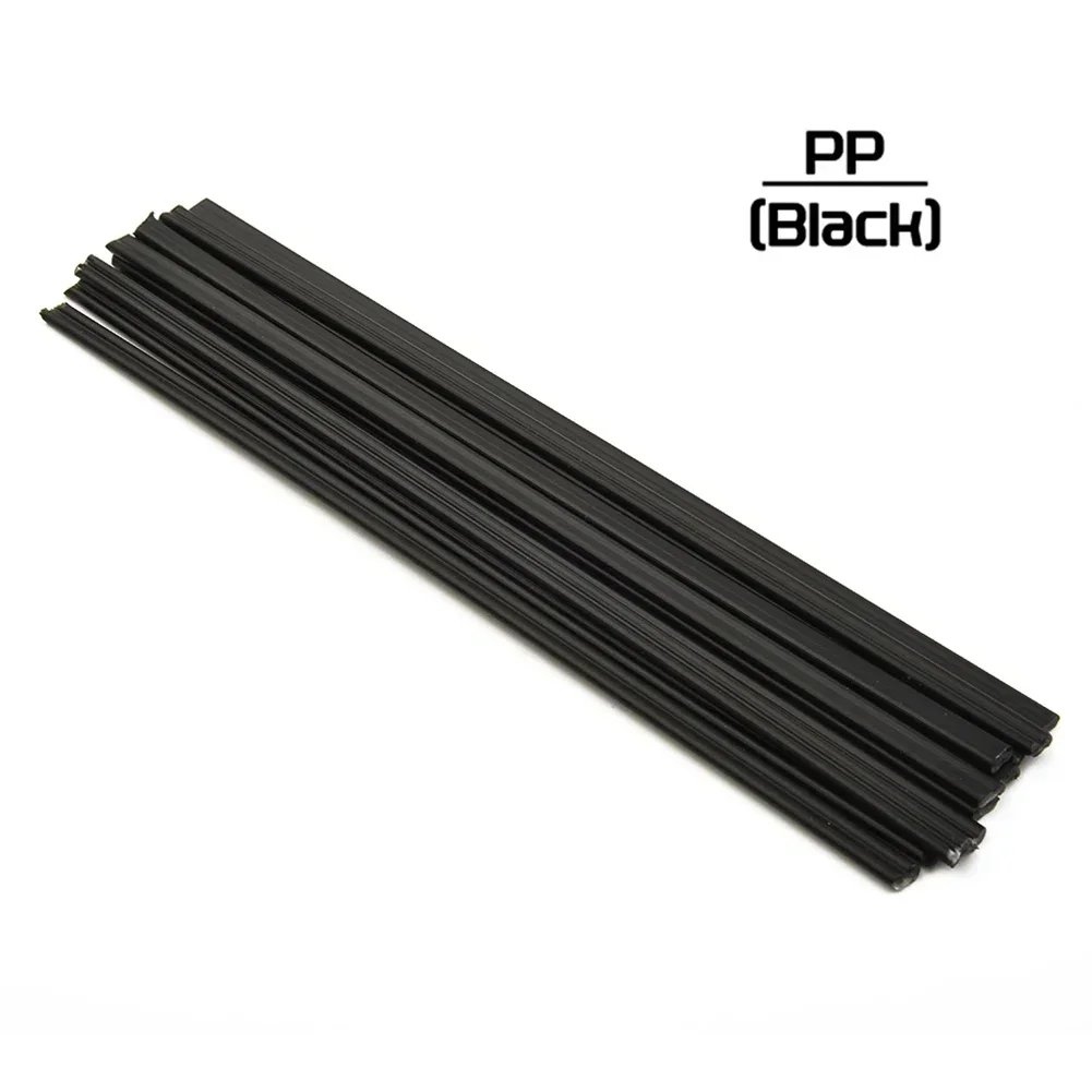 Plástico Soldagem Ros para Reparação Bumper, Soldagem Ferramenta Peças, ABS, PP, PVC, PE, Soldagem Vara, 5x2.5mm, 10pcs por conjunto