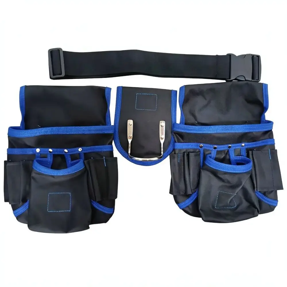 Professional Hardware Tool Belt Adjustable Storage Pouch Multi Compartment Magnetic Carrier For Maintenance Jobs