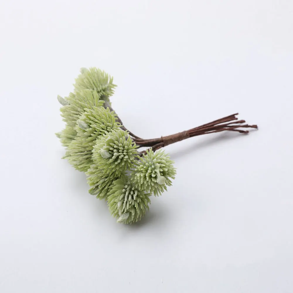 

10pcs Artificial Plants Wedding Decorative Flowers Christmas Wreaths Diy Gifts Box Vases for Home Decor Plastic Flower