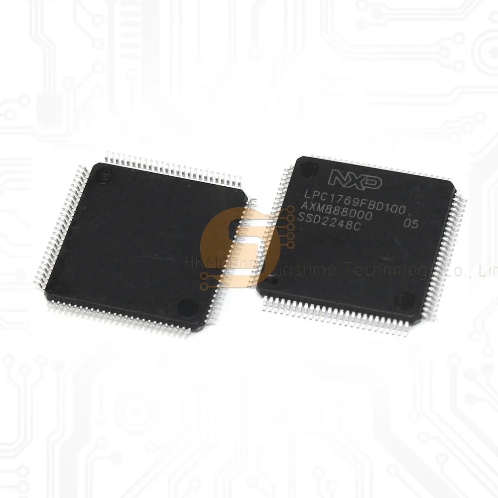 100% New and original LPC1769FBD100 LQFP-100