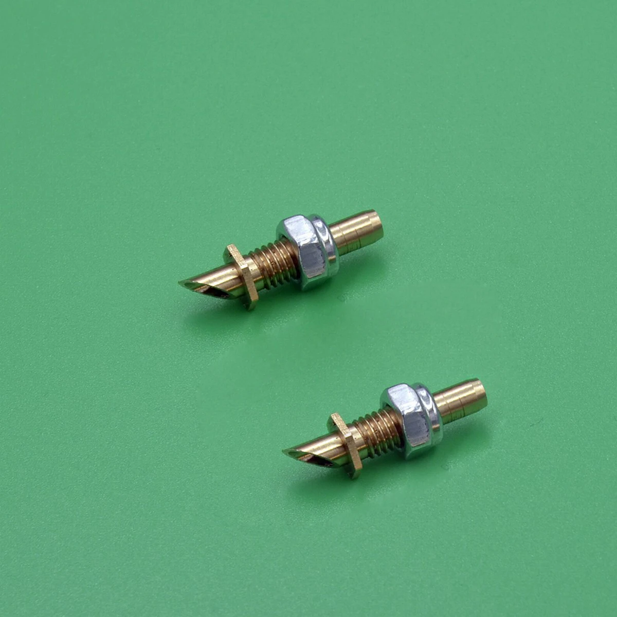 Buse de refroidissement à eau en cuivre M5, 2 pièces, robinet de mamelon d'entrée à Joint arrière en laiton pour moteur de bateau RC, système de refroidissement ESC