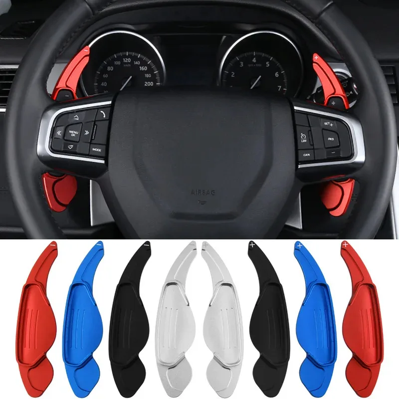 

Car Steering Wheel Shift Paddle For Land Rover LR Range Rover Sport Vogue Evoque Velar Discovery 5 L462 Car Shifter DSG Stickers