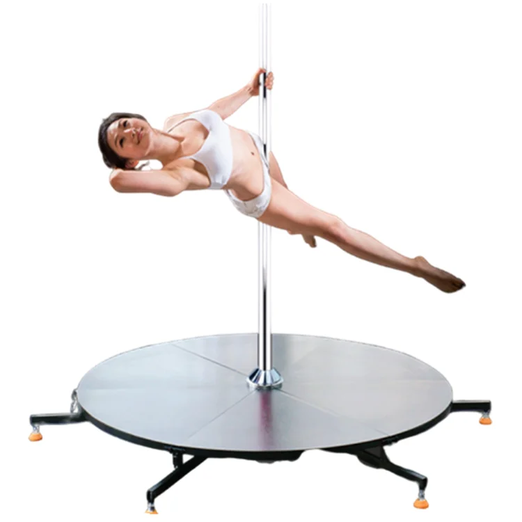 Portable Stand Alone Freestanding Dance Pole Stage Kit