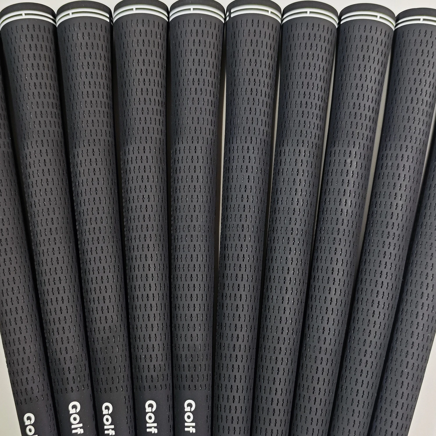 مقابض نادي الجولف باللون الأسود من TOUR VELVE مقاس قياسي متوسط الحجم قبضة مطاطية عالية الجودة للسائق من الخشب والمكاوي #2