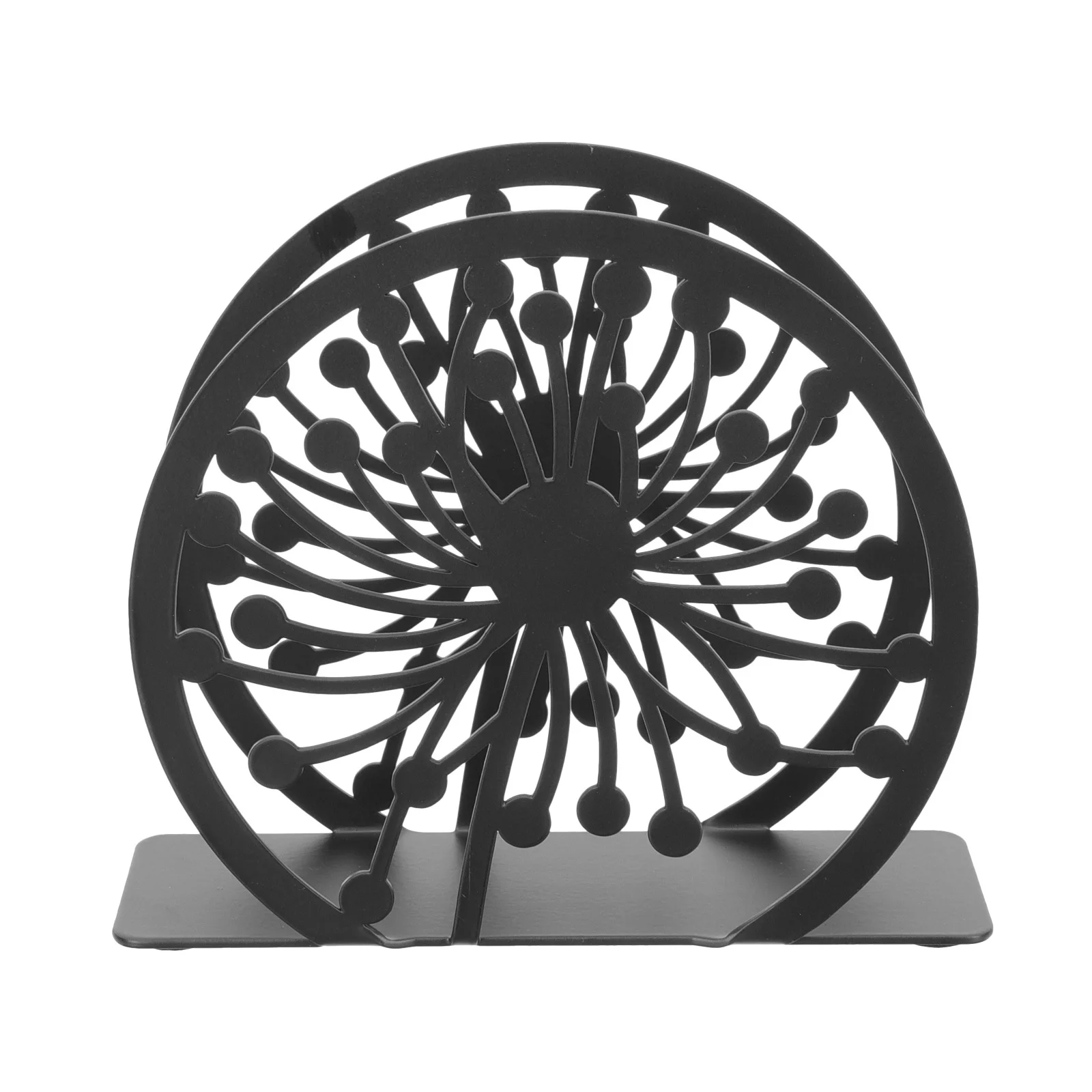 

Creative Pattern Napkin Rack Premium Iron Tissue Paper Stand for Kitchen Dining Table Hotel Decor Vertical Napkin Holder Desktop