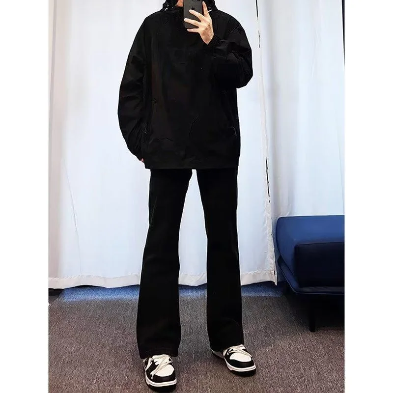 

Джинсы Bootcut, женские джинсы до щиколотки, классический стиль, элегантный, эластичный, грушевидной формы, для осенней вечеринки, облегающий крой в стиле вестерн, модная вибрация для отпуска