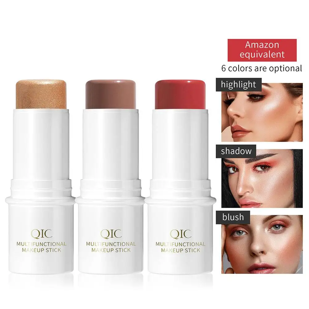 Make-up Gesicht Konturierung Bronzer Stick multifunktion ale Aufhellung Rouge Concealer Text marker Stift Puder Make-up Creme Rouge c3e5