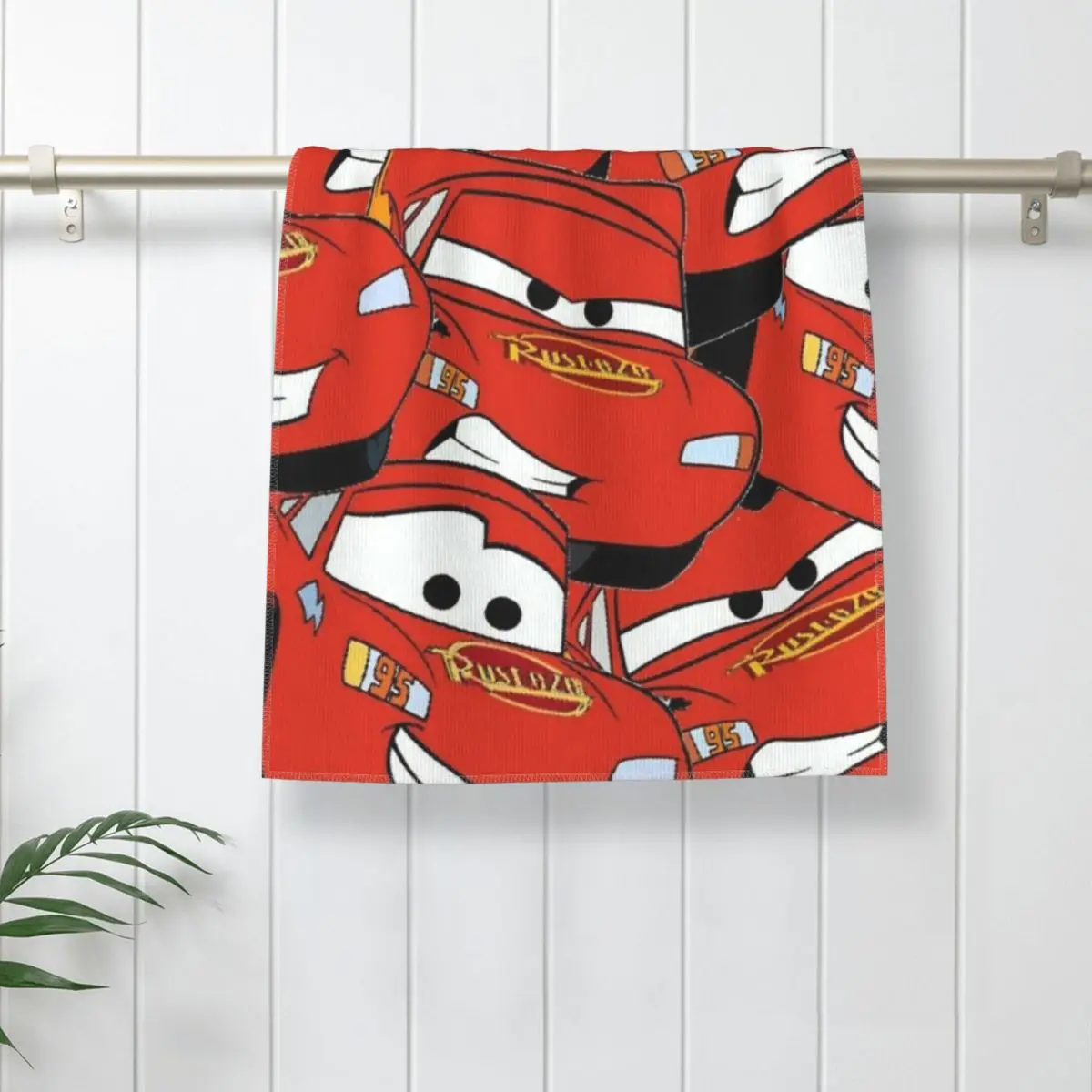 Lightning Mcqueen Cars Galaxy Bath Towel Summer Microfiber Towels Lightweight