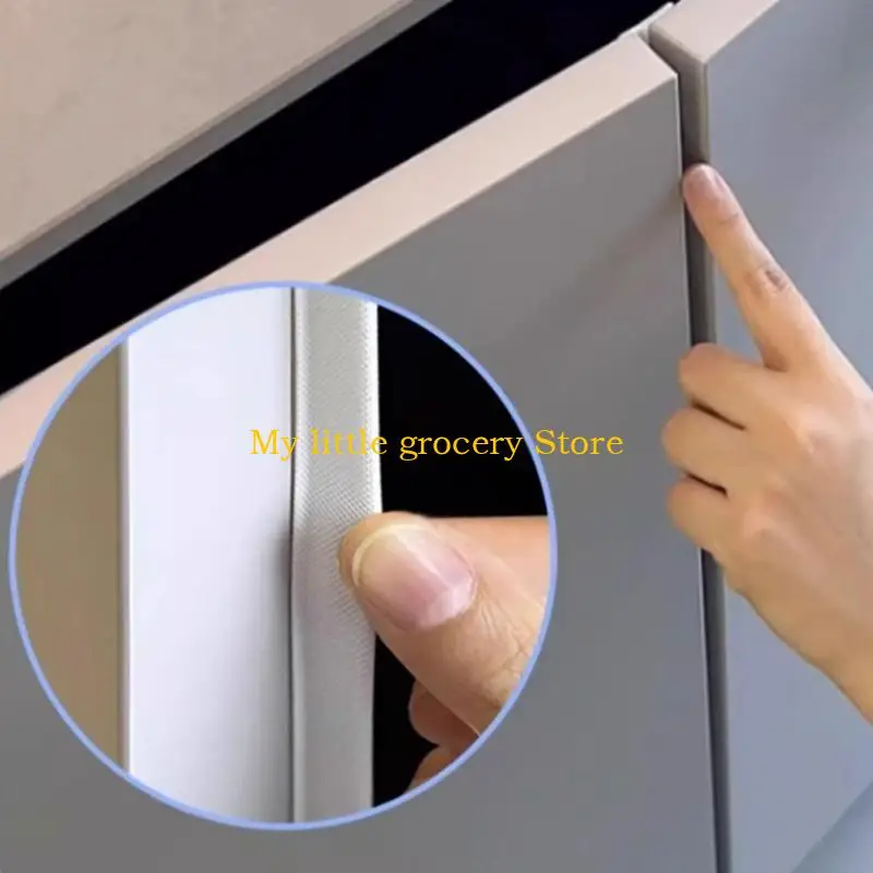 

D5BD Простая установка Уплотнительные ленты L-образной формы длиной 3 метра для дверей шкафа и гардероба