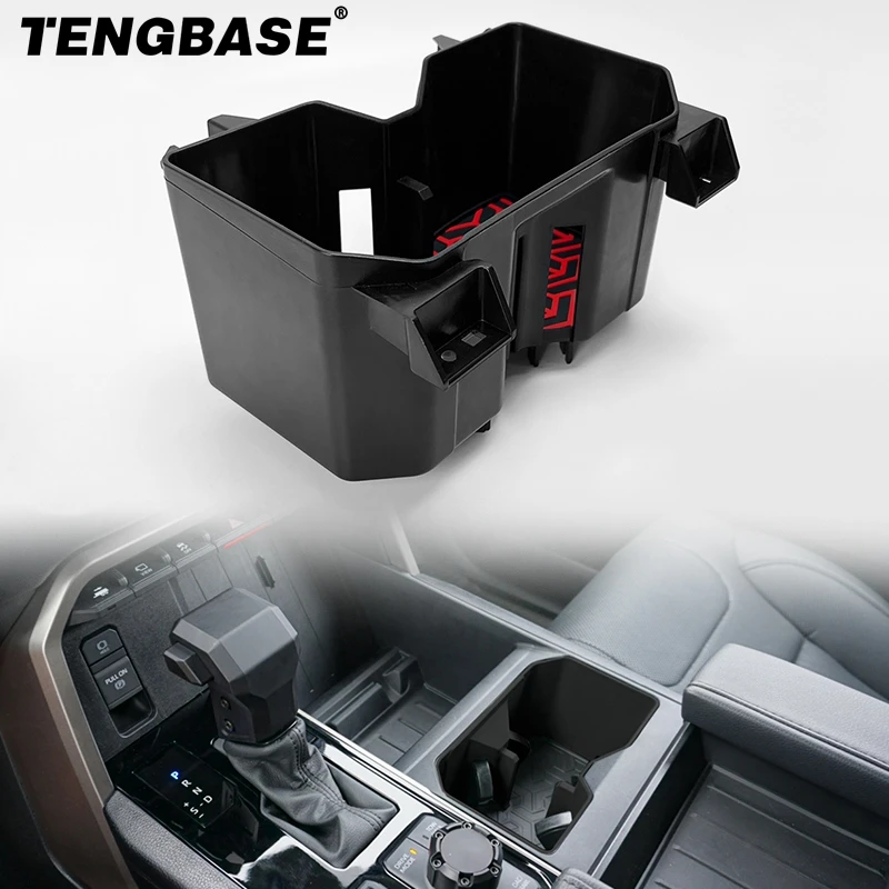 Oversized Cup Holder For Toyota Tundra 2022+ Vessel Diameter of 3.75” Console Cup Holder For Toyota Tundra