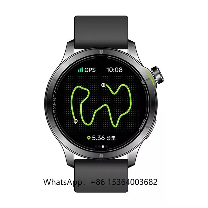 

AMOLED GPS BW691 Smartwatches SOS Reloj Inteligente 3ATM Waterproof Fitness Tracker 100+ Sports Modes