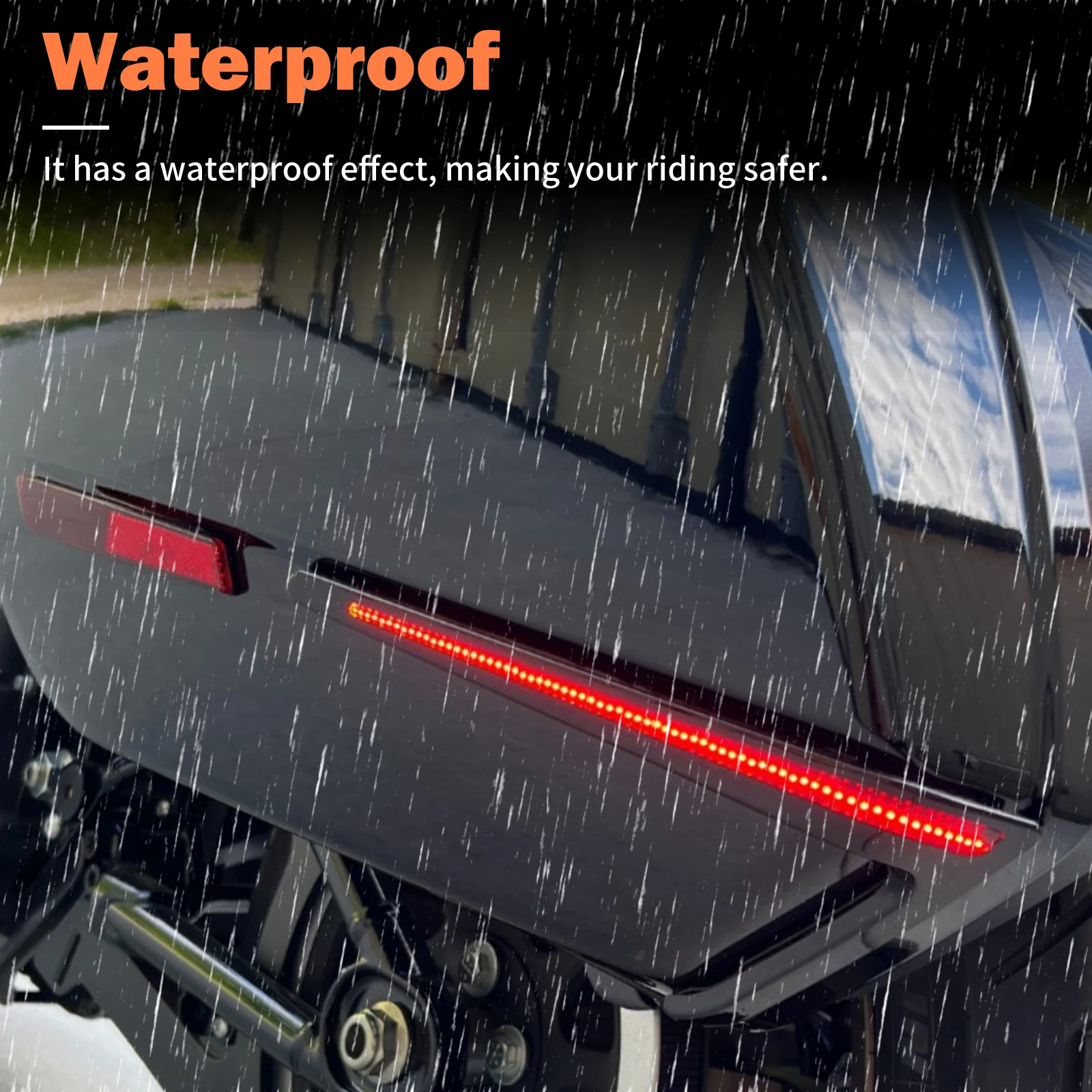 Motorcycle LED Rear LED Saddlebag Brake Running Light For Harley Softail Low Rider ST FXLRST 22-2024 Sport Glide FLSB 2018-2021 4