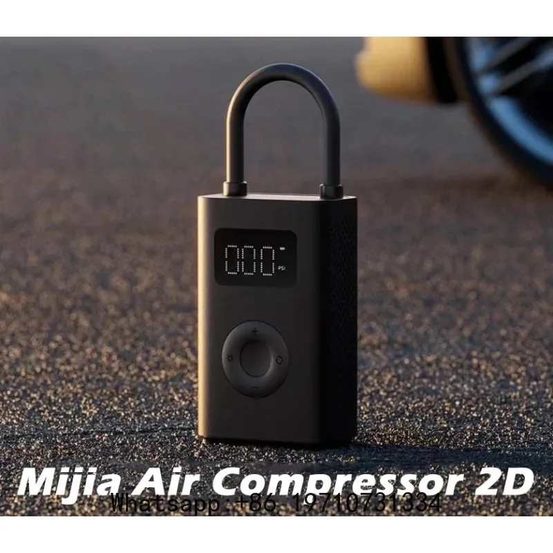 

New MIJIA Inflatable Treasur Air Compressor 2D 2000mAh Portable Inflator Air Pump 2D For Bicycle Car Motorcycle Ball CN