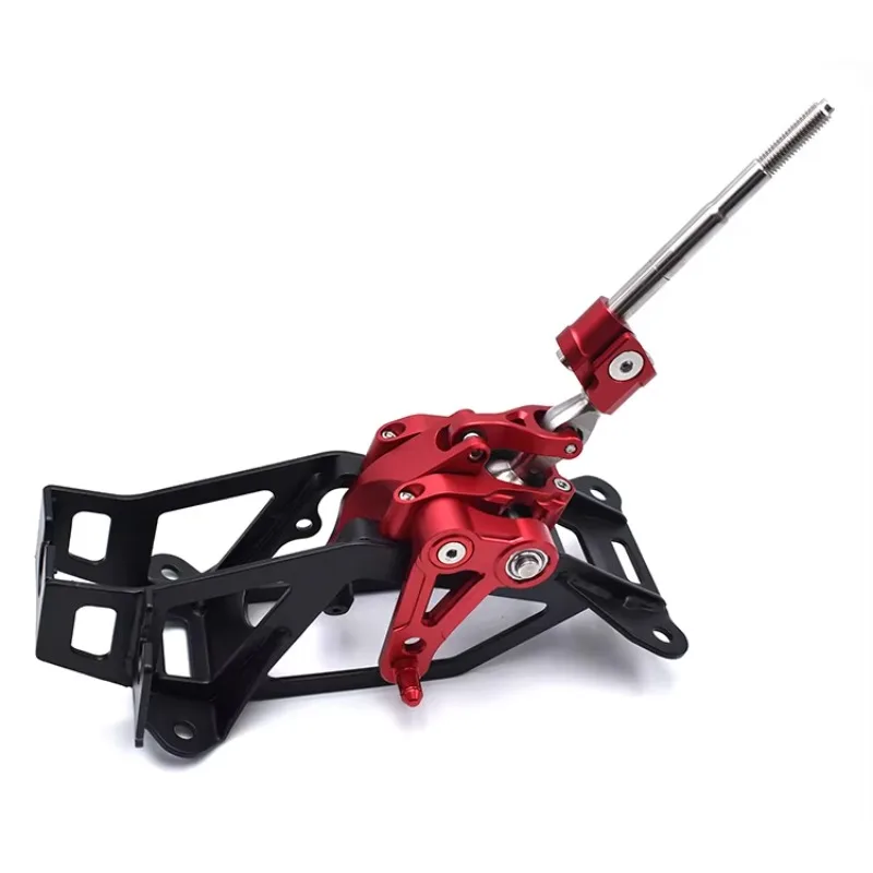 For 3rd Generation Gk5 Honda Fit GE6 GE8 Urban Fast Shif Red Aluminum Adjustable Shifter Box