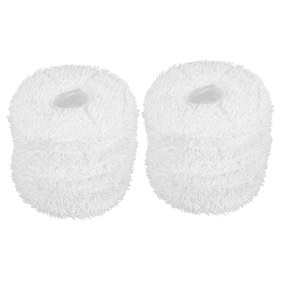 A58E-12Pcs panos de limpeza para estação de esfregão yeedi auto-limpeza robô substituição mop almofada de limpeza peças de aspirador de pó