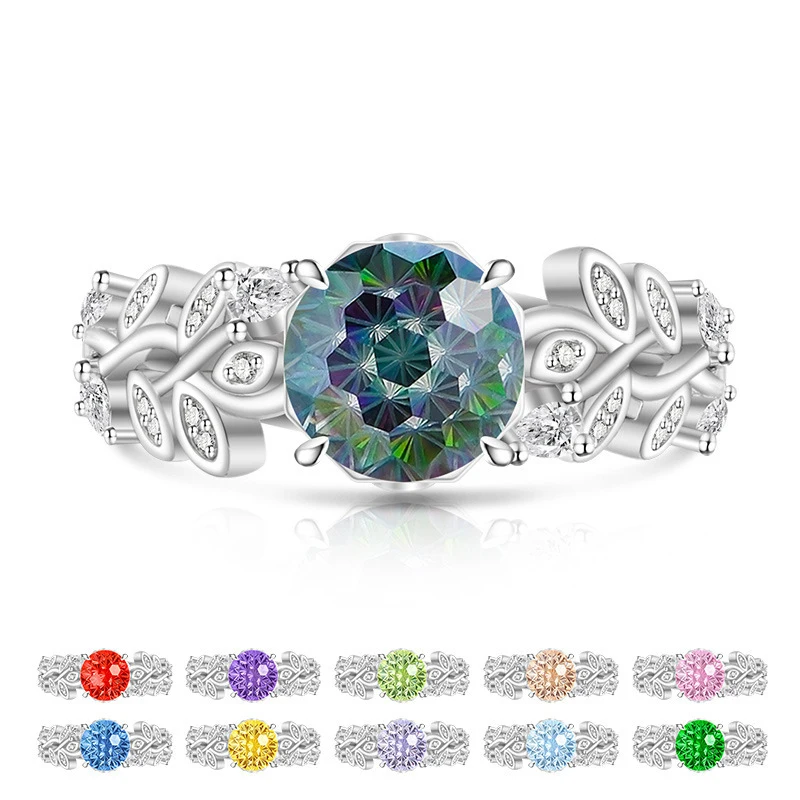 

Renaissance-style lady's wedding ring - Eye-catching and beautiful cut cubic zirconia - New lady's wedding ring - Commemorative