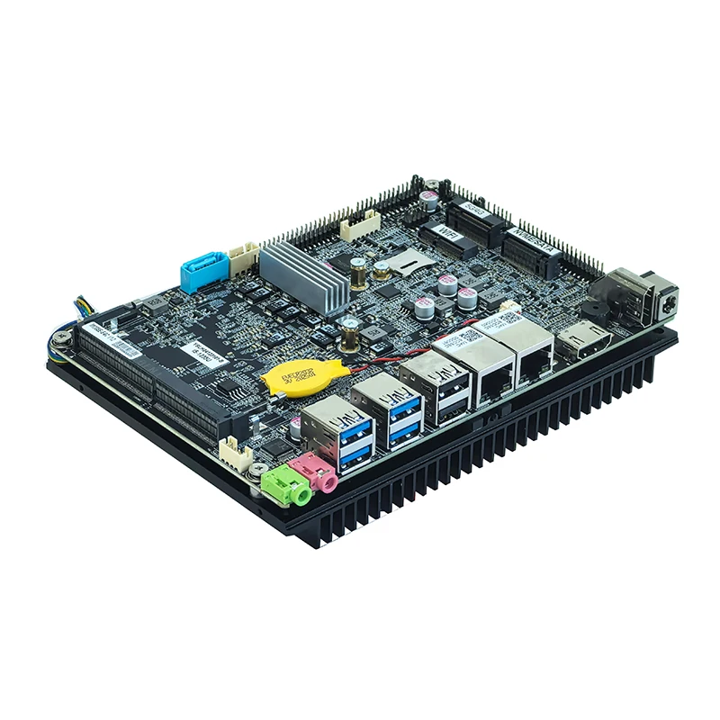 2026 ELSKY 12th and 13th Gen Original Design Motherboard with Fan Alder Lake Raptor Lake Support M.2 SSD 6*COM M12GSE