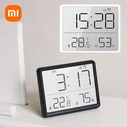 Xiaomi Multifunction Thermometer Hygrometer Automatic Electronic Temperature Humidity Monitor Clock Monitor Wall Monitor Clock