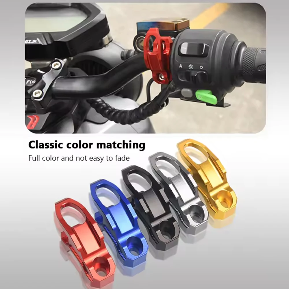 For Husqvarna Svartpilen 401 250 Vitpilen 250 Helmet Hook Luggage Clamp Bag Holder Hanger Mirror Hole Hook Motorcycle Accessorie