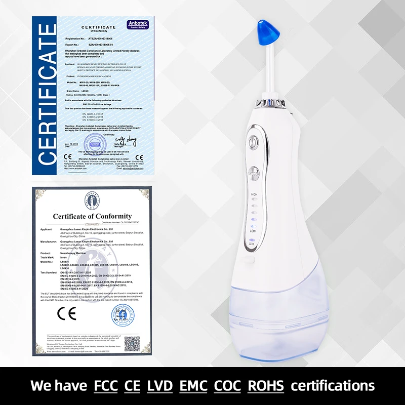 

Advanced Nasal Washer with 5 Efficient Gentle Mode Basic Maintenance for Dry/Uncomfortable Nasal Canals Daily Secretion Removal