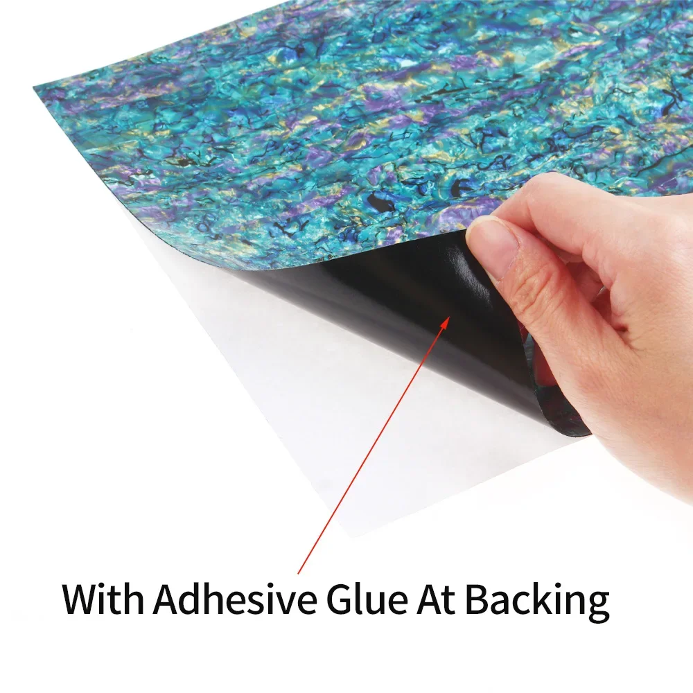 Vtwins lámina adhesiva Paua flexible de abulón para decoración - imagen 4