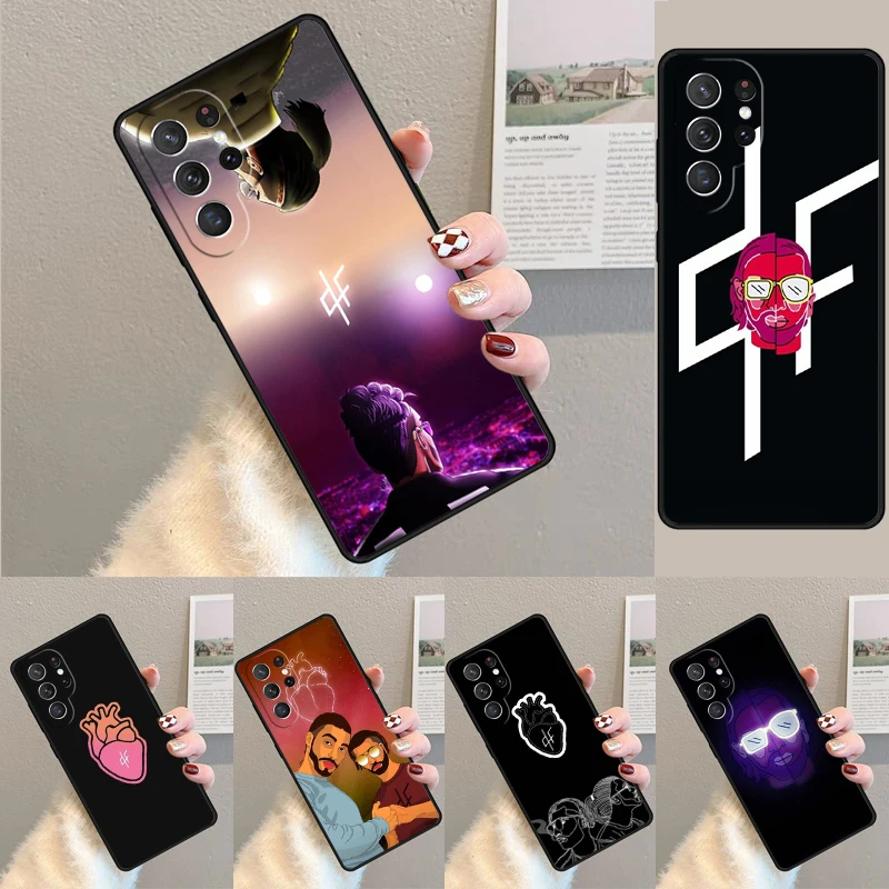 PNL QLF Rapper Singer phone case Cover For Samsung Galaxy S24 S25 Ultra S21 S22 Ultra S10E Note 10 Plus Note 20 FE S23