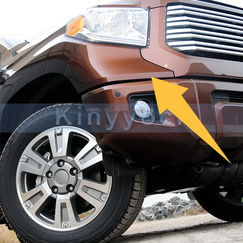 Unpainted Front Bumper Headlight Lower Panel For Toyota Tundra 2014-2021 Headlight Lower Corner Trim 53932-0C903 53931-0C903