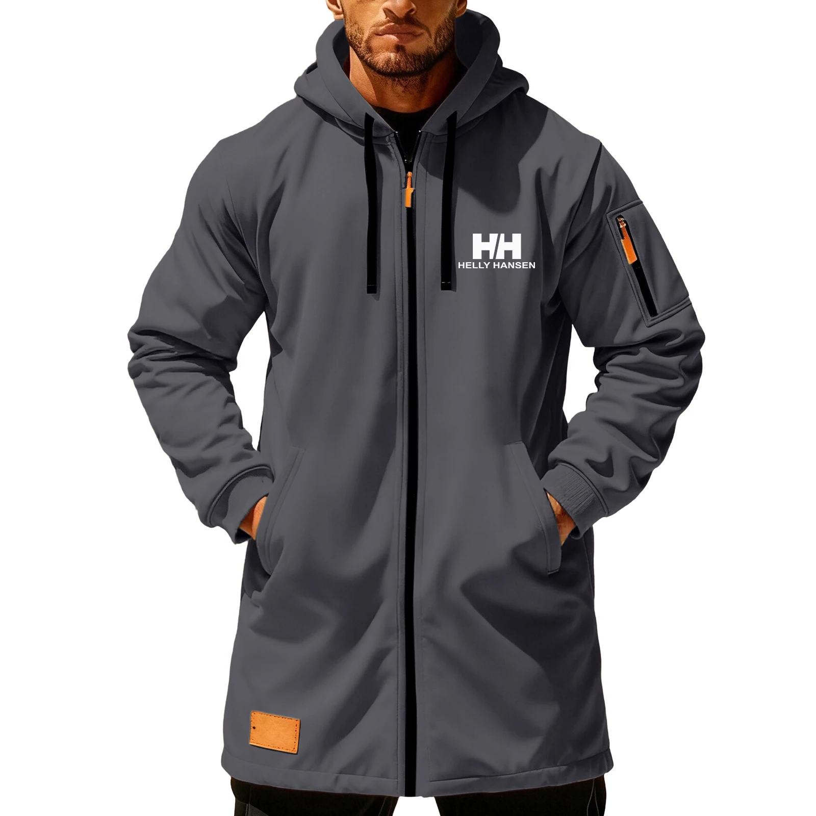 للجنسين الملابس خندق معطف معطف رجل الكبار الرجال زي في الهواء الطلق ربيع الخريف لباس غير رسمي #6