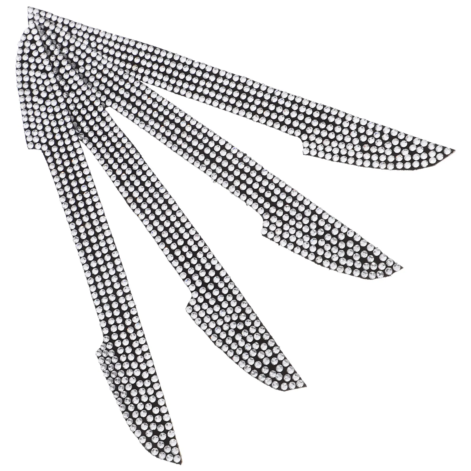 

4 Pcs Car Handle Protectors Scratch Resistant Guards Bling Accessories Elegant Design Easy Installation Vehicle