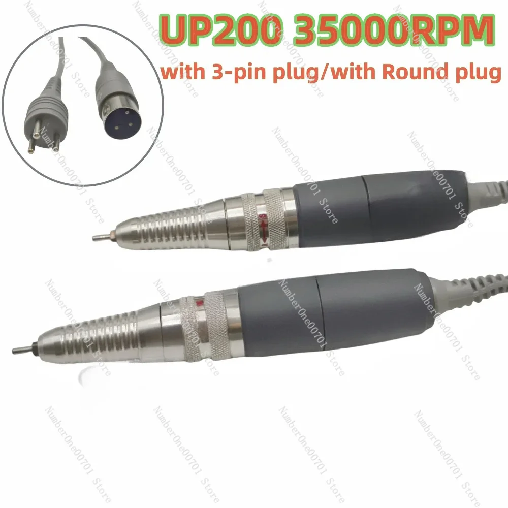 Nail Machine Handle 3 Pin Core Electric Manicure Pedicure Pen 35K Nail Drill Milling Cutter Nail Tool