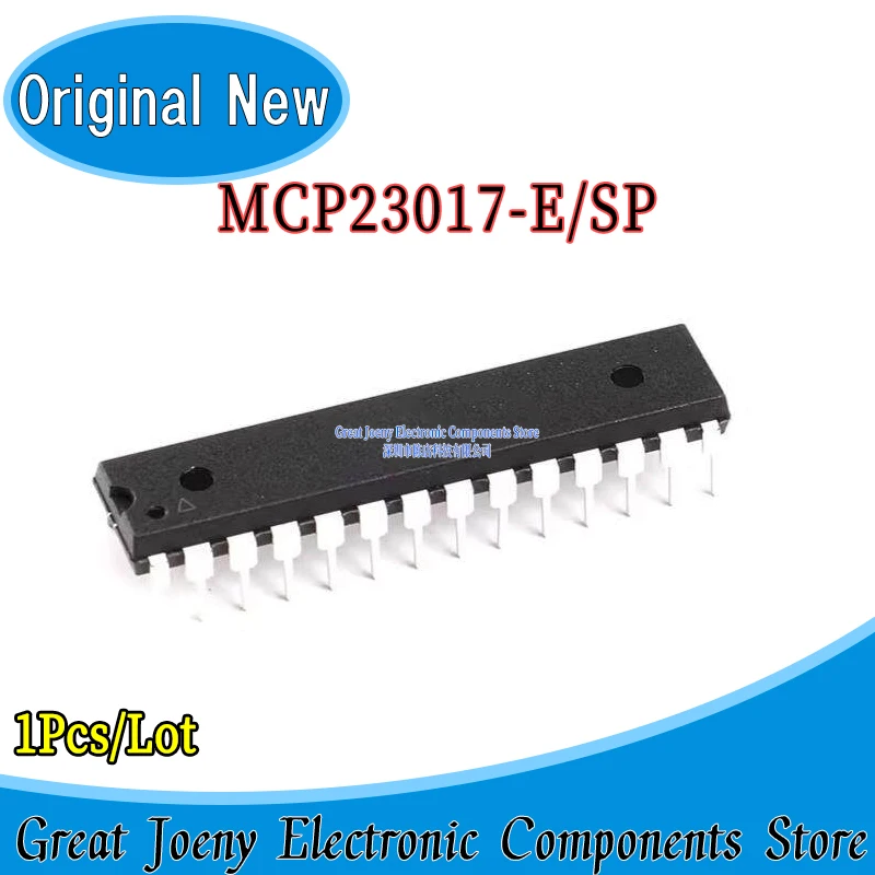 

(1piece)100% New MCP23017-E/SP MCP23017 E/SP DIP-28 Chipset Bulk Best Price Plastic Casing