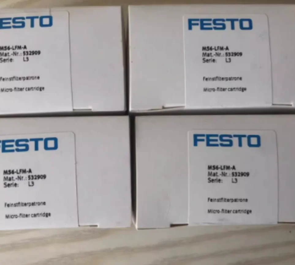 

New original FESTO Filter element MS6-LFM-A 532909 MS6-LFM-B 532910 MS6-LFX 532911 MS4/D-MINI-LFX 532912