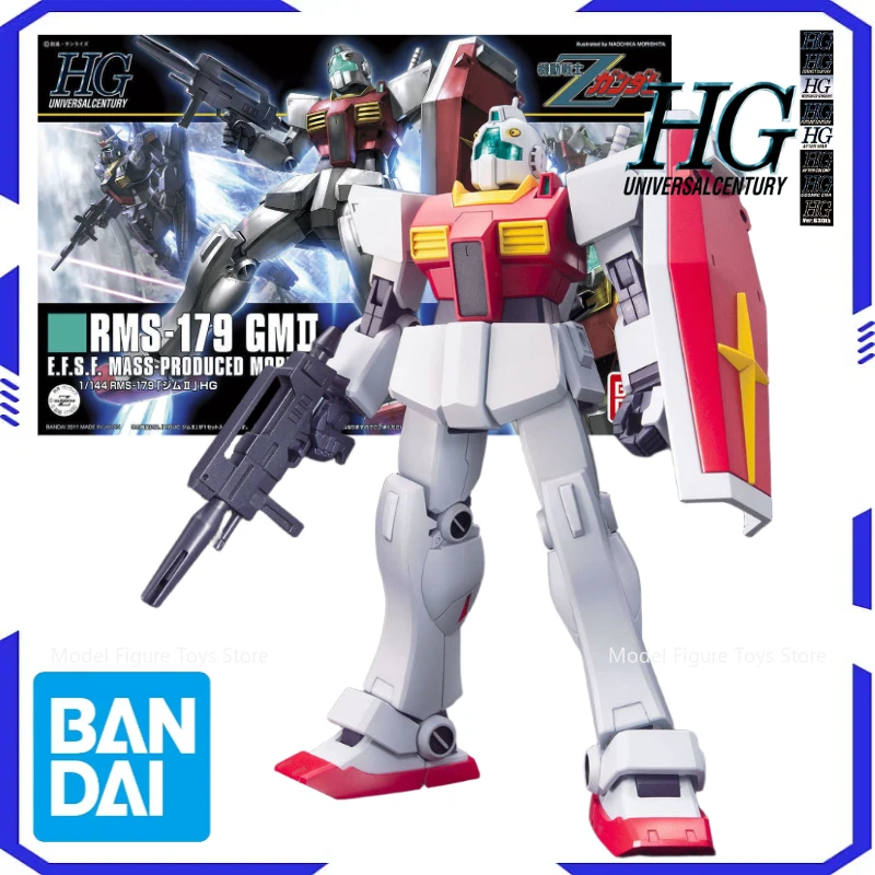 

Bandai Genuíno 1/144 HG RMS-179 Original MODEL KIT Assemble model Anime Action Figure Knights of the Round Table Assembly Model