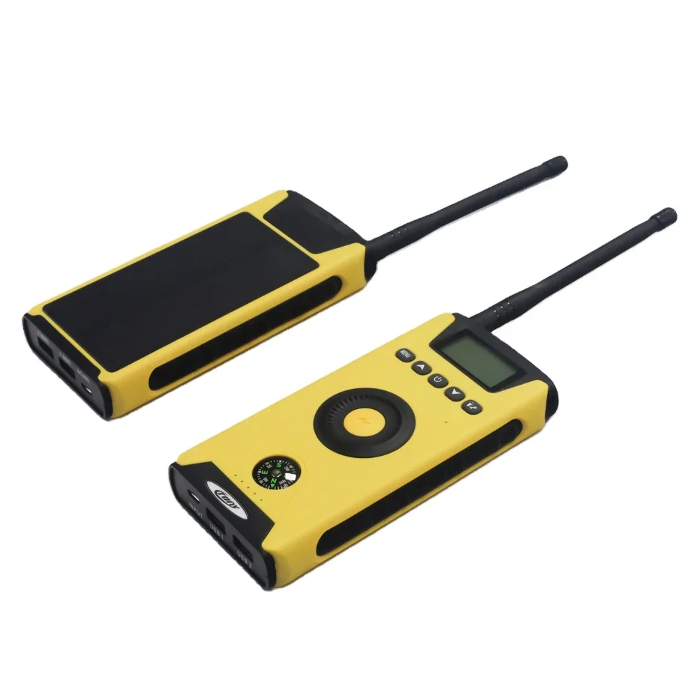 Camping Hiking Long Distance Two Way Radios Emergency Powerbank Equipment Walkie Talkie